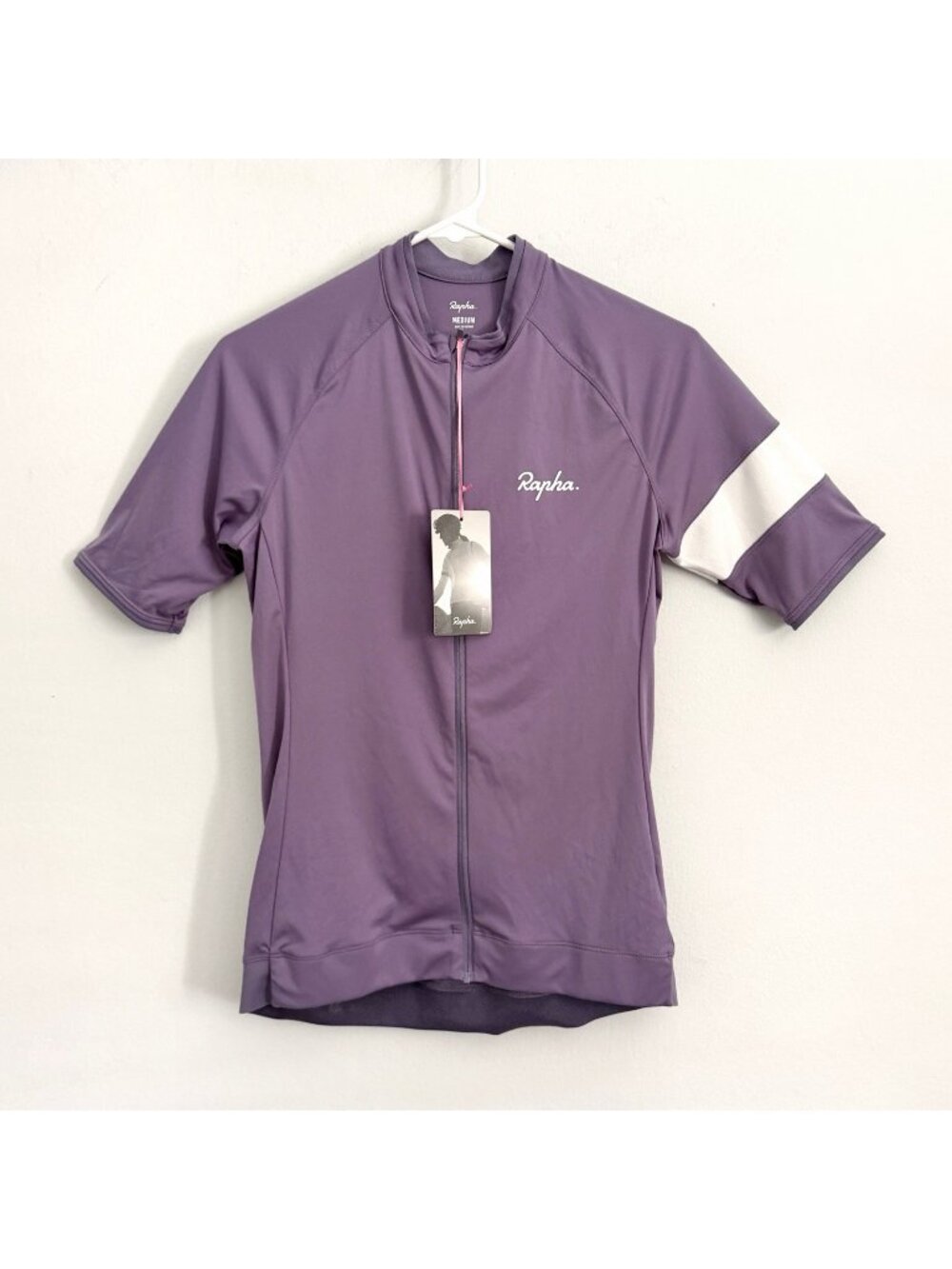 NEW Rapha Women's Purple Core Lightweight Cycling Jersey Shirt Women’s Medium